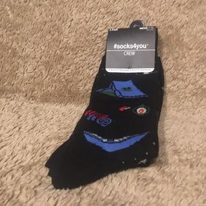 Funky Campfire socks